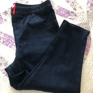 SPANX Dark Indigo Women's ankle crop stretch jeans 💙